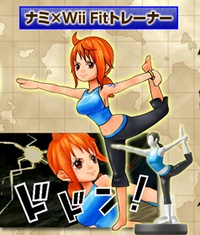 Disfraz de la Entrenadora de Wii Fit para Nami - One Piece - Super Grand Battle! X.jpg