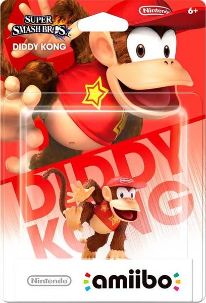 Archivo:Embalaje americano del amiibo de Diddy Kong - Serie Super Smash Bros..jpg
