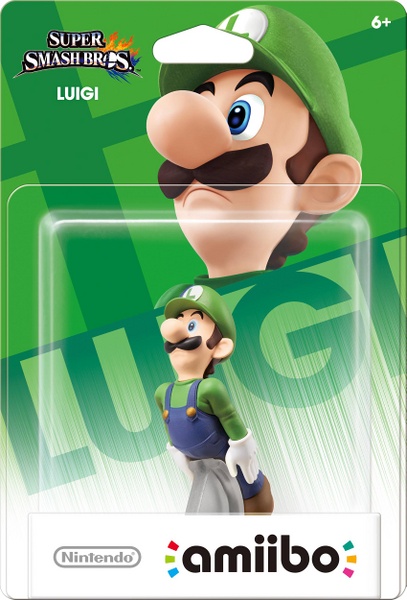 Archivo:Embalaje americano del amiibo de Luigi - Serie Super Smash Bros..jpg