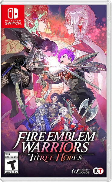 Archivo:Caja de Fire Emblem Warriors Three Hopes (América).jpg