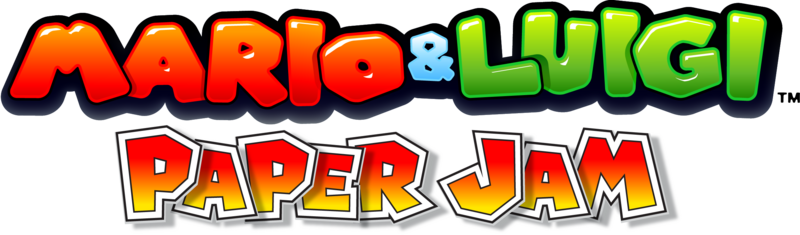 Archivo:Logo americano de Mario & Luigi - Paper Jam Bros.png