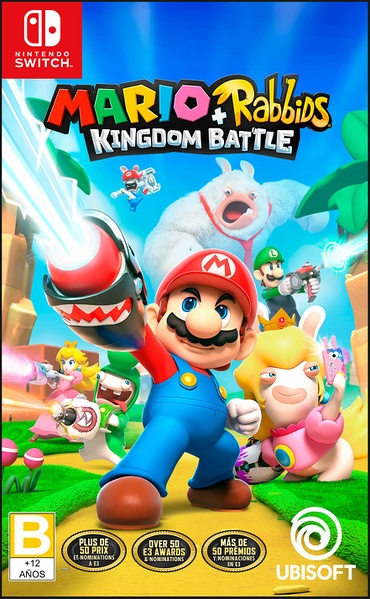 Archivo:Caja de Mario + Rabbids Kingdom Battle (México).jpg