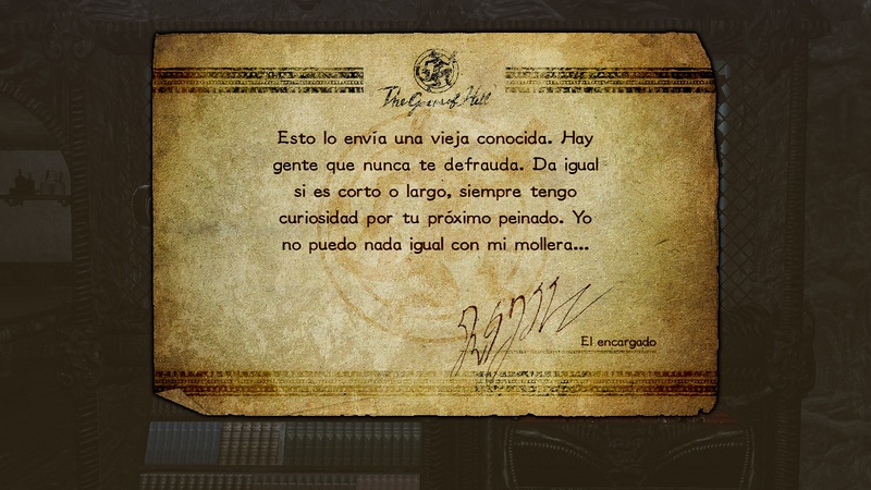 Archivo:Mensaje de Rodin al escanear el amiibo de Bayonetta (Jugador 2) - Bayonetta 2.jpg