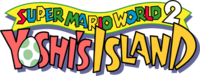 Logo de Super Mario World 2 - Yoshi's Island.png