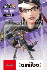 Embalaje NTSC del amiibo de Bayonetta (Jugador 2) - Serie Super Smash Bros..jpg