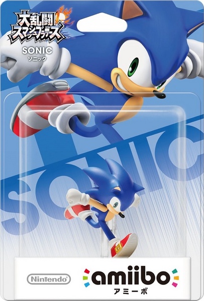 Archivo:Embalaje japonés del amiibo de Sonic - Serie Super Smash Bros..jpg