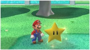 Una Superestrella otorgada por un amiibo de la franquicia de Super Mario.
