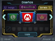 Emblema del diseño de Mario.