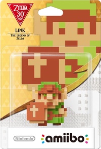 Embalaje europeo del amiibo de Link (The Legend of Zelda) - Serie 30 aniversario TLoZ.jpg