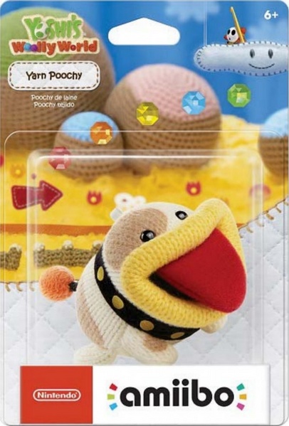 Archivo:Embalaje americano del amiibo de Poochy de lana - Serie Yoshi's Woolly World.jpg