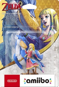 Embalaje europeo del amiibo de Zelda y pelícaro - Serie The Legend of Zelda.jpg