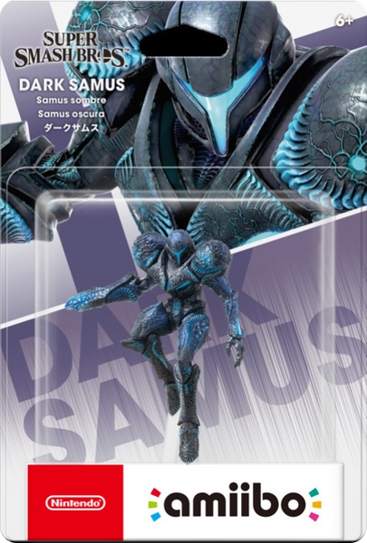 Archivo:Embalaje NTSC del amiibo de Samus Oscura - Serie Super Smash Bros..jpg