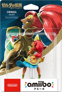 Embalaje japonés del amiibo de Urbosa - Serie The Legend of Zelda.jpg