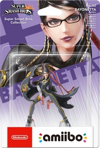 Embalaje europeo del amiibo de Bayonetta (Jugador 2) - Serie Super Smash Bros..jpg