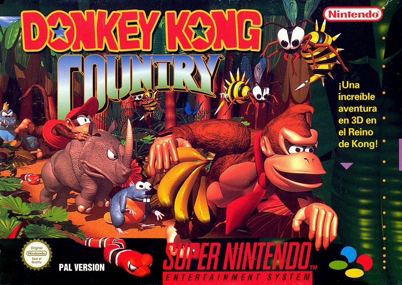 Archivo:Caja de Donkey Kong Country (Europa).jpg