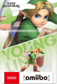 Embalaje europeo del amiibo de Link niño - Serie Super Smash Bros..png