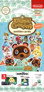 Embalaje europeo de la serie 5 de Animal Crossing.
