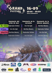 Lista oficial compartida por Nintendo España de los conciertos durante el amanecer plácido.