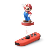 Infografía de la funcionalidad amiibo en un Joy-Con.