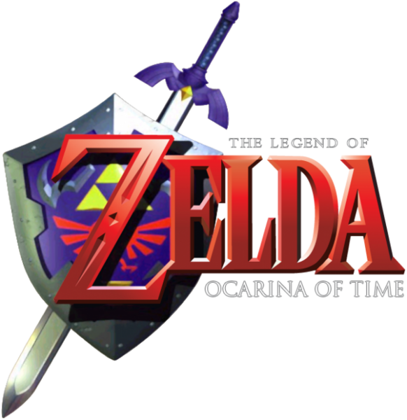 Archivo:Logo de The Legend of Zelda - Ocarina of Time.png