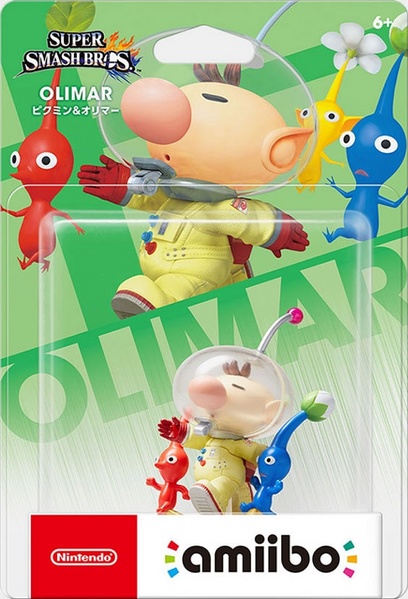 Archivo:Embalaje NTSC del amiibo de Olimar - Serie Super Smash Bros..jpg
