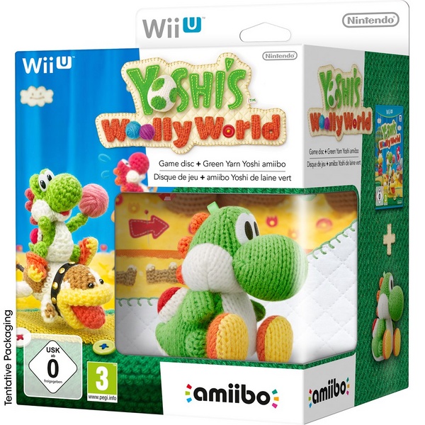Archivo:Pack de Yoshi's Woolly World con amiibo de Yoshi de lana verde (Europa).jpg