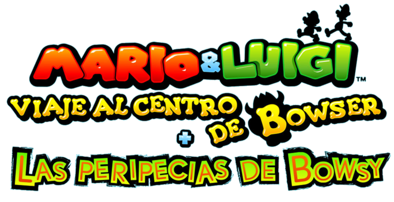 Archivo:Logo de Mario & Luigi - Viaje al centro de Bowser + Las peripecias de Bowsy.png