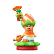 amiibo de Poplin con Príncipe Florian.