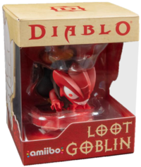 Embalaje del amiibo de Loot Goblin - Serie Diablo.png
