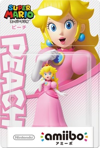Embalaje japonés del amiibo de Peach - Serie Super Mario.jpg