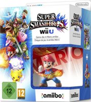 Pack del amiibo con Super Smash Bros. for Wii U.