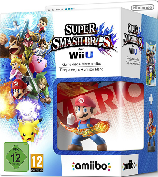 Archivo:Pack de Super Smash Bros. for Wii U con amiibo (Europa).png
