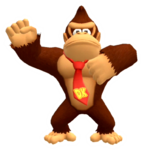 Calcomanía brillante de Donkey Kong - Super Mario Party.png