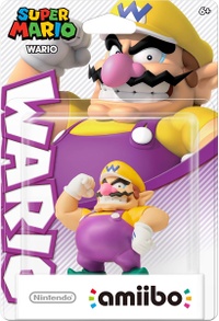 Embalaje americano del amiibo de Wario - Serie Super Mario.jpg