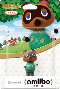 Embalaje japonés del amiibo de Tom Nook - Serie Animal Crossing.jpg