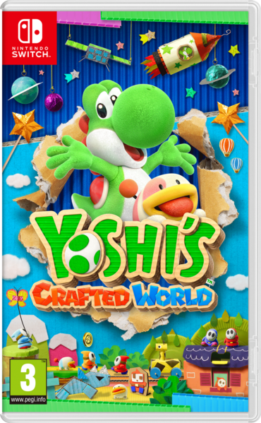 Archivo:Caja de Yoshi's Crafted World (Europa).png