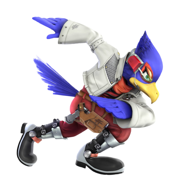 Archivo:Falco en Super Smash Bros. for Nintendo 3DS and Wii U.png