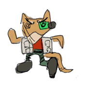 Retrato amiibo de Fox.