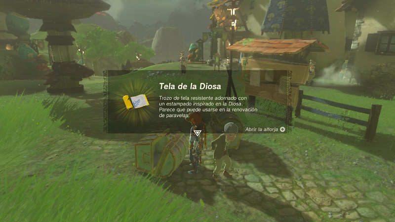 Archivo:Mensaje de obtención de la Tela de la Diosa - The Legend of Zelda Tears of the Kingdom.jpg