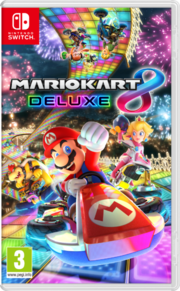 Mario Kart 8 Deluxe.