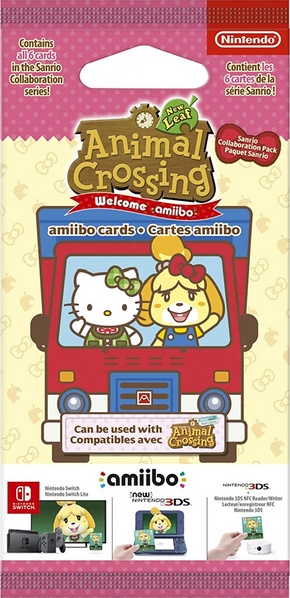 Archivo:Embalaje europeo de la serie de tarjetas de Animal Crossing x Sanrio (2021).jpg