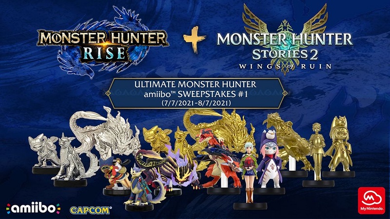 Archivo:Imagen promocional del Ultimate Monster Hunter amiibo Sweepstakes -1 de My Nintendo en Norteamérica.jpg