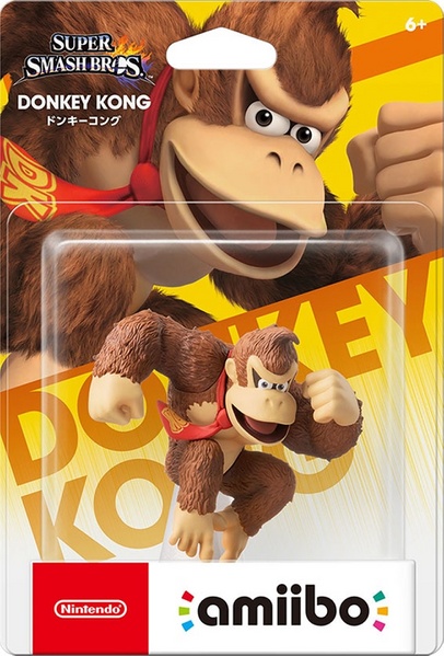 Archivo:Embalaje NTSC del amiibo de Donkey Kong - Serie Super Smash Bros..jpg