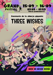 Lista oficial compartida por Nintendo España de los conciertos durante la noche de la unidad.
