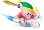 amiibo de Kirby Espada/espada y Dragoon.