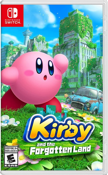 Archivo:Caja de Kirby y la tierra olvidada (América).jpg