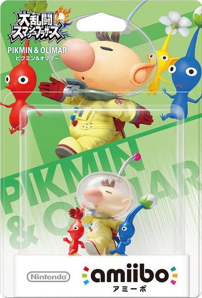 Archivo:Embalaje japonés del amiibo de Olimar - Serie Super Smash Bros..jpg