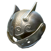 Casco octoguerrero/de acero.