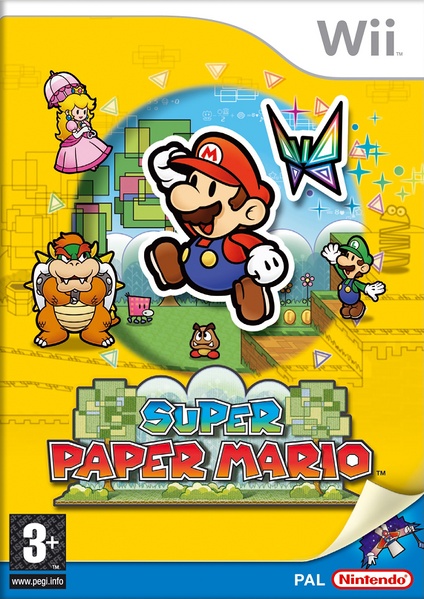 Archivo:Caja de Super Paper Mario (Europa).jpg