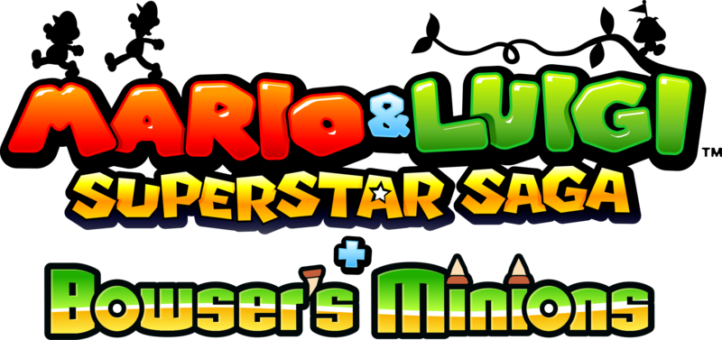 Archivo:Logo americano de Mario & Luigi - Superstar Saga + Secuaces de Bowser.png